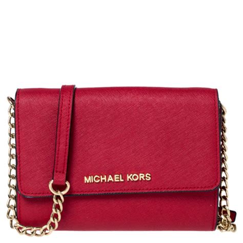 Michael Kors red mini bags